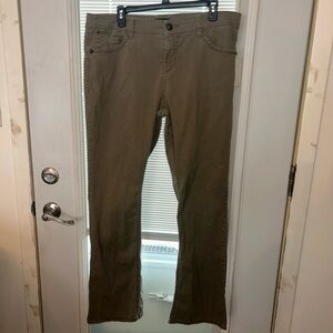 Women's Brown Jeans Supplies size 16W boot cut